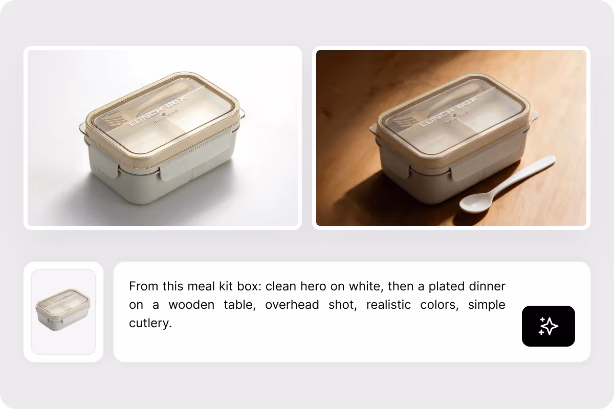 Food Grocery & Meal Kits - AI Food Freshness & Serving Scenes